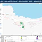 Qinbi Village, Beigan Township Simple Evacuation Map