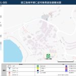 南竿鄉仁愛村簡易疏散避難圖