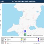 南竿鄉四維村簡易疏散避難圖