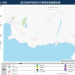 南竿鄉津沙村簡易疏散避難圖